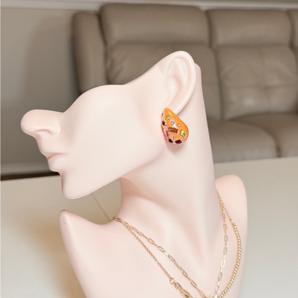 ⚜️ Colorful Stud Earrings - Picture 4 of 11